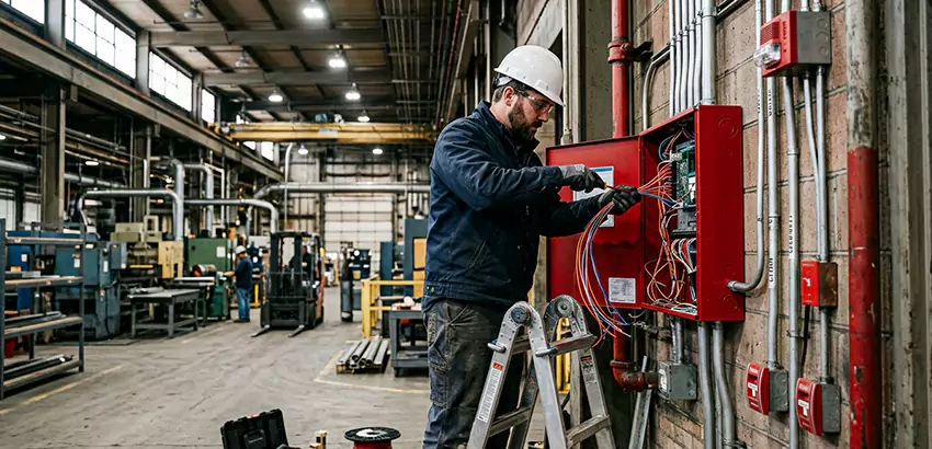 Industrial Fire Alarm Installation in Kennesaw