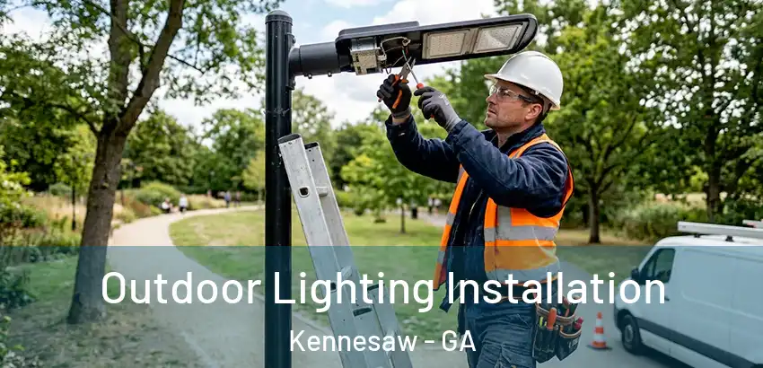  Outdoor Lighting Installation Kennesaw - GA