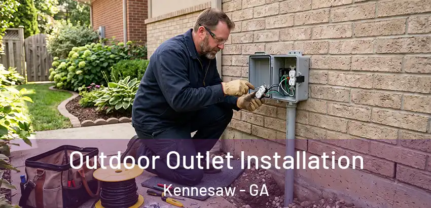 Outdoor Outlet Installation Kennesaw - GA