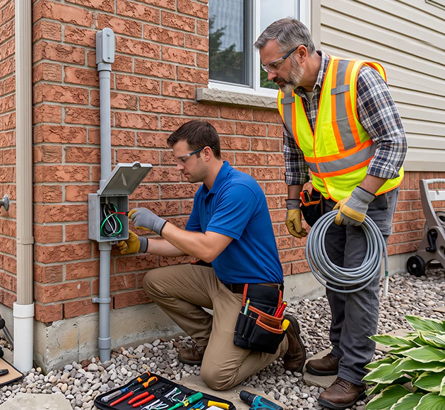 Professional Outdoor Outlet Installation: Your Local Exterior Wiring Team in Kennesaw, GA